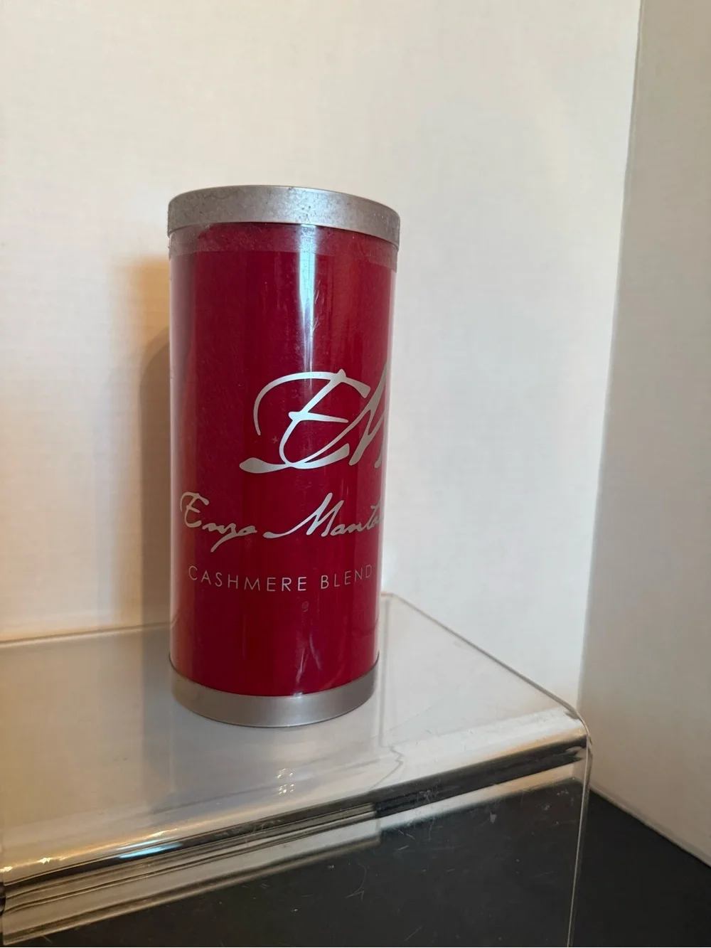Enzo Mantovani Cashmere Blend Scarf- Red NWT